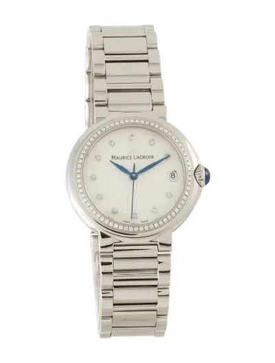 Pre-owned Maurice Lacroix Fiaba Watch, 32mm In Multicolor