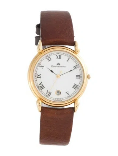 Pre-owned Maurice Lacroix Les Classiques Watch In Multicolor
