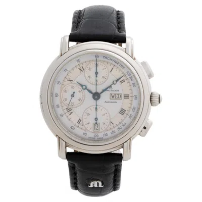 Pre-owned Maurice Lacroix Masterpiece Croneo (chronograph) Ref 67839. Ml67 Auto C1995 In Multi