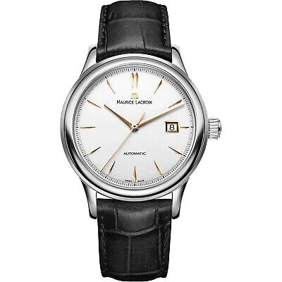 Pre-owned Maurice Lacroix Men's Les Classiques Silver Dial Watch - Lc6098-ss01001-13