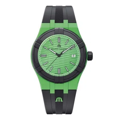 Maurice Lacroix Men's Watch  Ai2008-70070-300-0 Gbby2 In Green