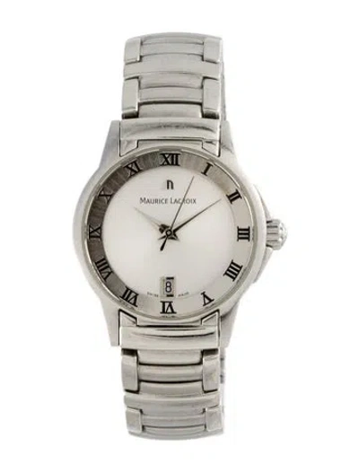 Pre-owned Maurice Lacroix Miros Watch, 28mm In Multi