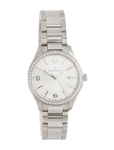 Pre-owned Maurice Lacroix Miros Watch, 32mm In Multicolor