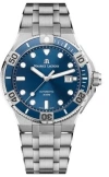 MAURICE LACROIX MAURICE LACROIX AI6058-SS002-430-2 MEN'S AIKON VENTURER 43MM WATCH, BLUE DIAL, STAINLESS STEEL BRACE