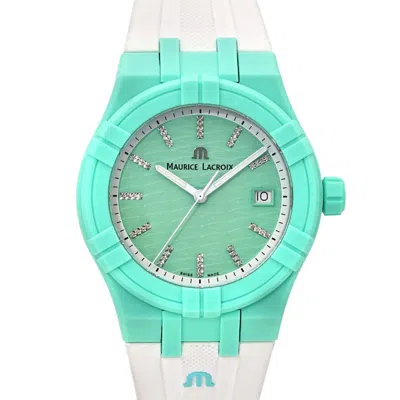 Pre-owned Maurice Lacroix Plastic Wristwatch () In Multi