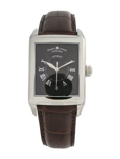 Pre-owned Maurice Lacroix Pontos Watch In Multi
