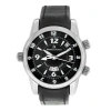 MAURICE LACROIX PRE-OWNED MAURICE LACROIX MASTERPIECE REVEIL GLOBE AUTOMATIC BLACK DIAL MEN'S WATCH MP6388-SS001-330