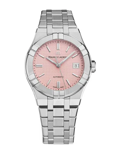 Maurice Lacroix Women Aikon Watch, Circa 2020s In Brown