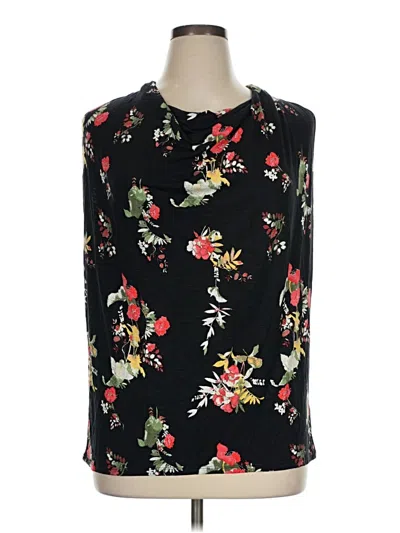 Maurices 3/4 Sleeve Blouse In Black
