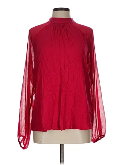 Maurices 3/4 Sleeve Blouse In Red