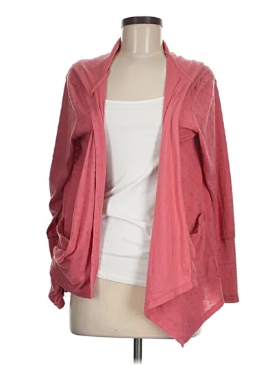 Pre-owned Maurices 3/4 Sleeve T-shirt In Pink