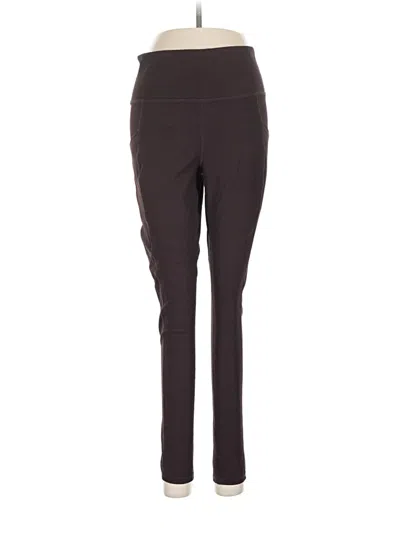 Pre-owned Maurices Active Pants In Brown