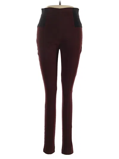 Pre-owned Maurices Active Pants In Burgundy