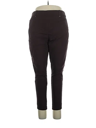 Pre-owned Maurices Active Pants In Burgundy