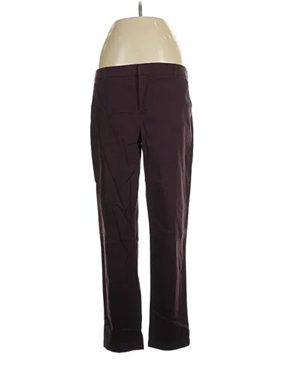 Pre-owned Maurices Active Pants In Burgundy
