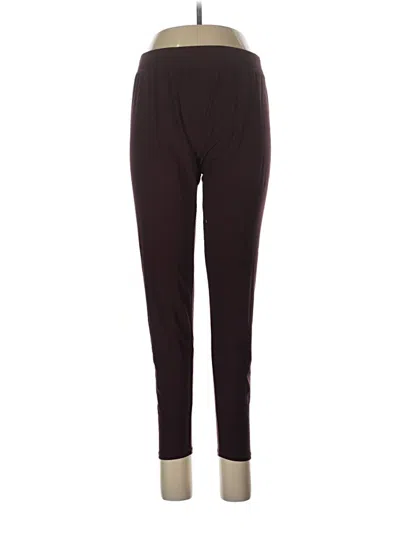 Pre-owned Maurices Active Pants In Burgundy