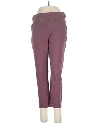 Pre-owned Maurices Active Pants In Burgundy