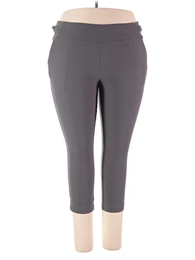 Pre-owned Maurices Active Pants In Gray