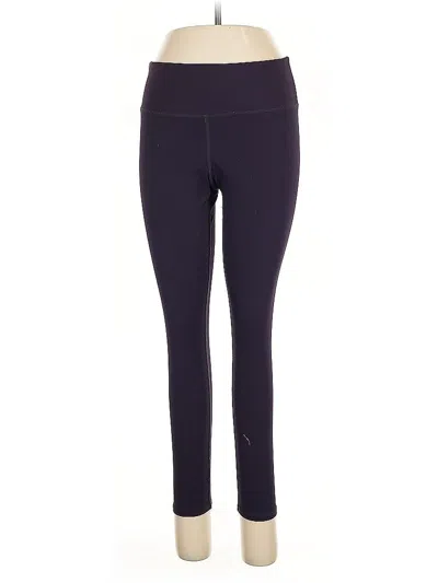 Pre-owned Maurices Active Pants In Purple