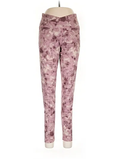 Pre-owned Maurices Active Pants In Purple