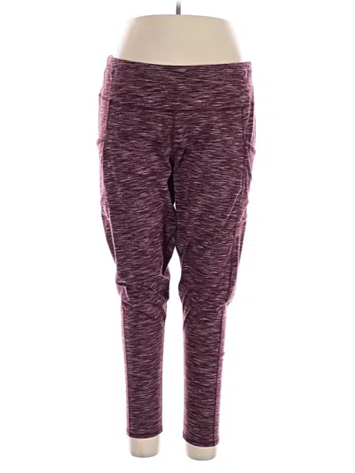 Pre-owned Maurices Active Pants In Purple