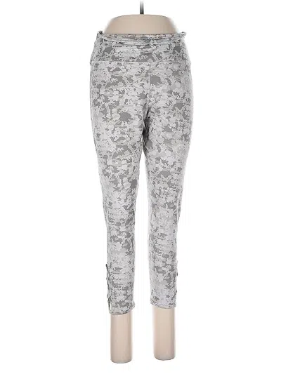 Pre-owned Maurices Active Pants In Silver