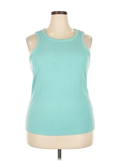 Pre-owned Maurices Active Tank Top In Blue