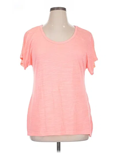 Pre-owned Maurices Active T-shirt In Pink