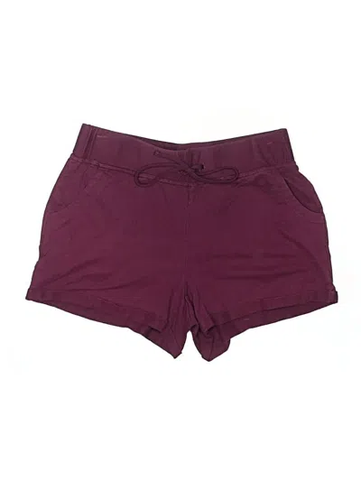 Pre-owned Maurices Athletic Shorts In Burgundy