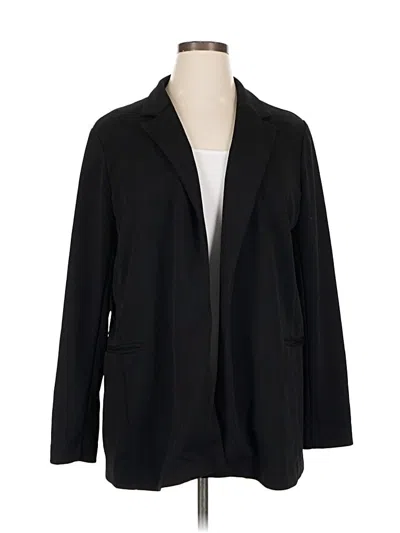 Pre-owned Maurices Blazer Jacket In Black