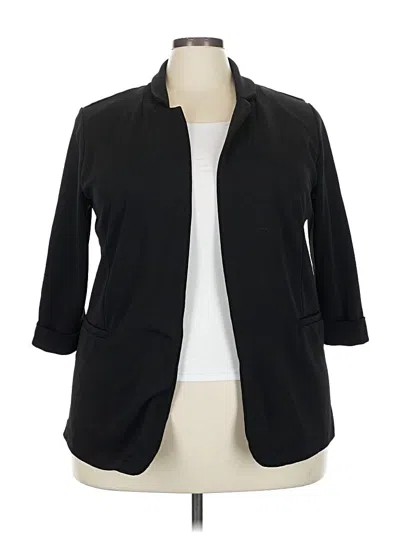 Pre-owned Maurices Blazer Jacket In Black