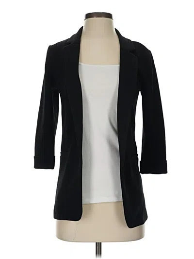 Pre-owned Maurices Blazer Jacket In Black