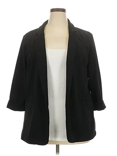 Pre-owned Maurices Blazer Jacket In Black