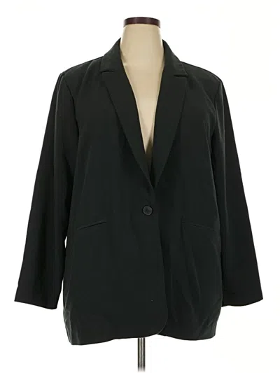 Pre-owned Maurices Blazer Jacket In Black