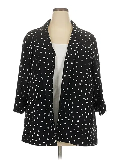 Pre-owned Maurices Blazer Jacket In Black