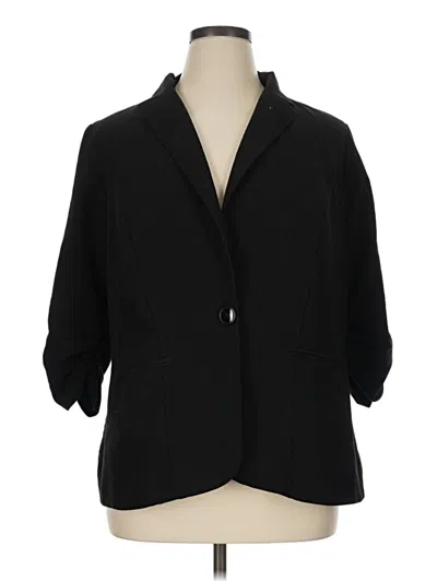 Pre-owned Maurices Blazer Jacket In Black