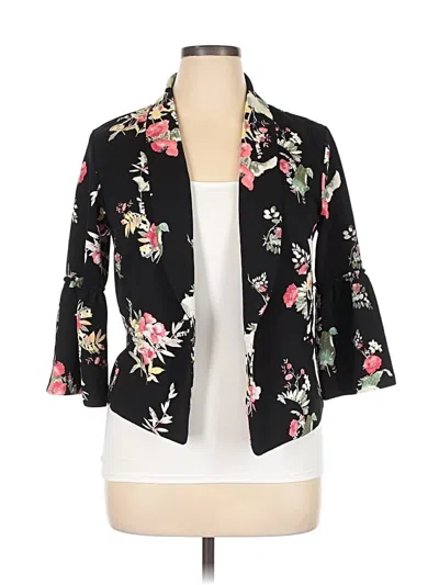 Pre-owned Maurices Blazer Jacket In Black