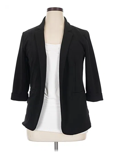 Pre-owned Maurices Blazer Jacket In Black