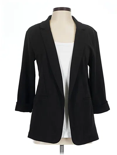 Pre-owned Maurices Blazer Jacket In Black