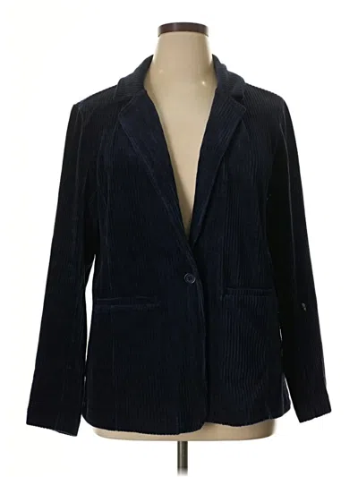 Pre-owned Maurices Blazer Jacket In Blue