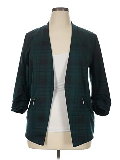 Pre-owned Maurices Blazer Jacket In Blue