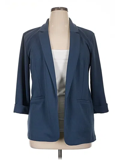Pre-owned Maurices Blazer Jacket In Blue