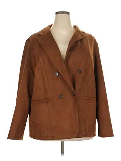 Maurices Blazer Jacket In Brown