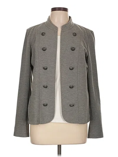 Pre-owned Maurices Blazer Jacket In Gray