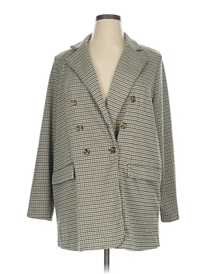 Pre-owned Maurices Blazer Jacket In Gray