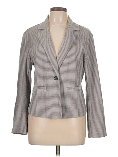 Pre-owned Maurices Blazer Jacket In Gray