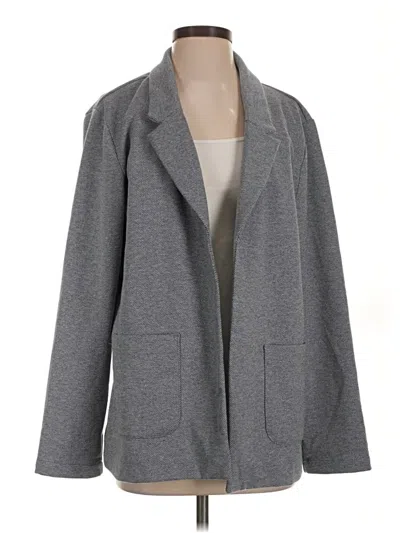 Pre-owned Maurices Blazer Jacket In Gray