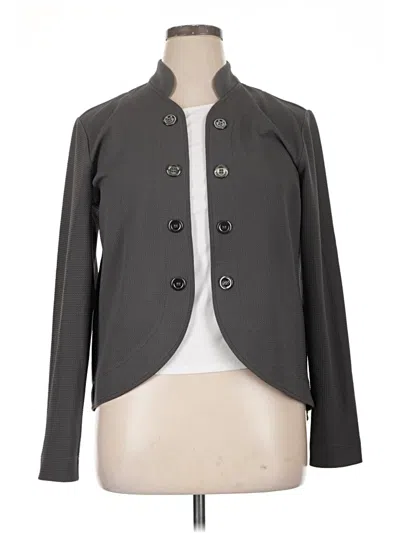 Pre-owned Maurices Blazer Jacket In Gray