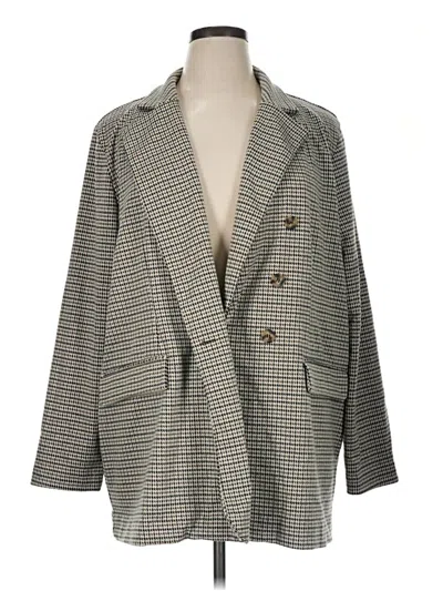 Pre-owned Maurices Blazer Jacket In Gray