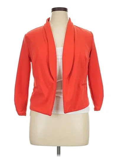 Pre-owned Maurices Blazer Jacket In Orange